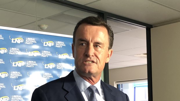 LNP president Gary Spence resigned from his position last year because he might be considered a prohibited donor.