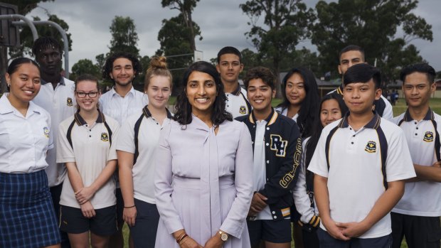 Yasodai Selvakumaran, from Rooty Hill High School, was a finalist in the Global Teacher Prize. 