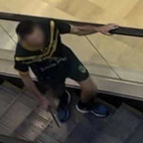 Multiple people have been stabbed at Bondi Junction Westfield. This shows the alleged attacker.