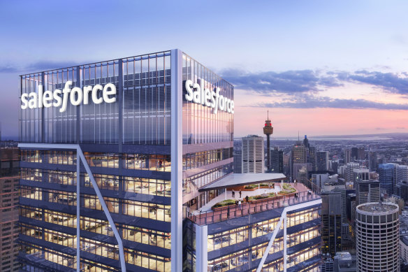 Sydney’s Salesforce Tower is almost fully leased