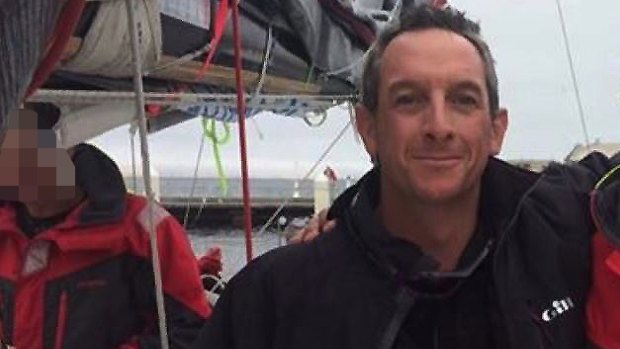Rohan Arnold, who participated in last year's Sydney to Hobart yacht race.