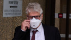 Alan Davison, better known as Stock Swami, outside Sydney’s Federal Court in July.