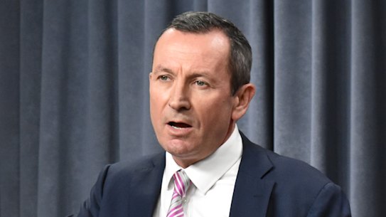WA Premier Mark McGowan.