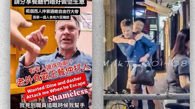 Australian lawyer Samuel Monkivitch has become infamous on Hong Kong social media.