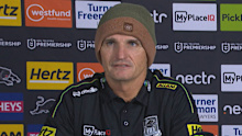 Ivan Cleary speaks to the media after Penrith's round 17 loss.