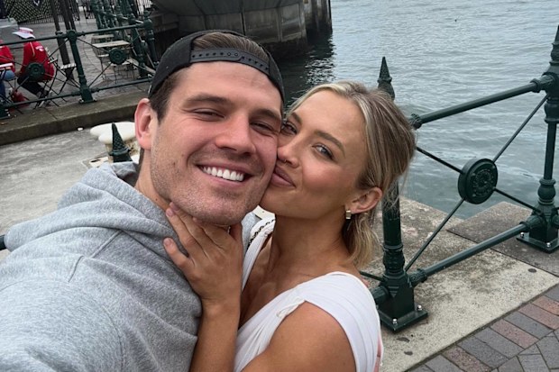 Love Island's Matt Zukowski and Tammy Hebrow.