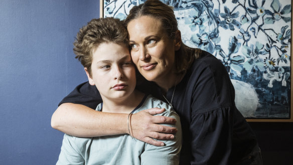 Emily Shepard says her 13-year old son Louis won’t get specialised classroom support after cuts by the education department.