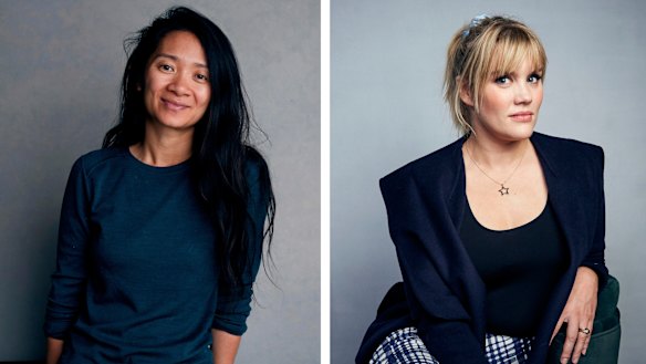 Nominated for best director at the Academy Awards: Chloé Zhao for Nomadland and Emerald Fennell for Promising Young Woman.