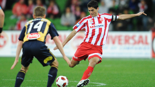 Making waves: Former Melbourne Heart defender Simon Colosimo is FIFPro's deputy general secretary.