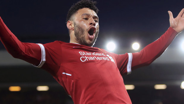 Tough break: Alex Oxlade-Chamberlain had been in fine form for Liverpool.