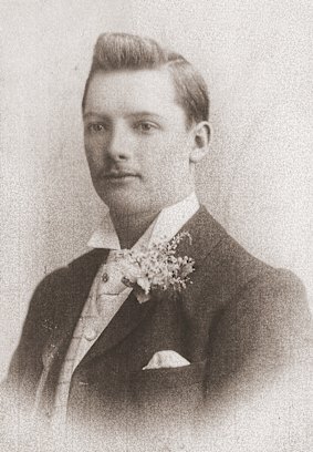 The tannery’s founder Ralph Greenhalgh at the time of his 1859 wedding to Silvia Pettigrove in Melbourne.