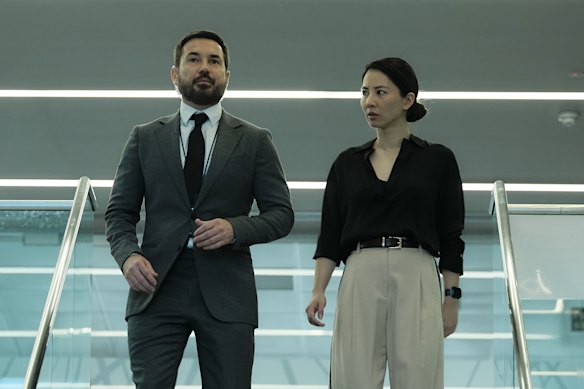Martin Compston and Jing Lusi return in season two of Red Eye. 