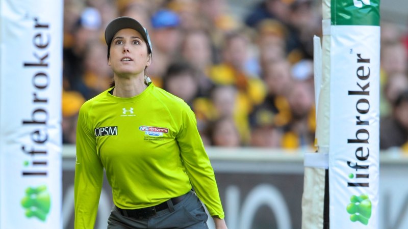 Afl Goal Umpires Go Back To The Future