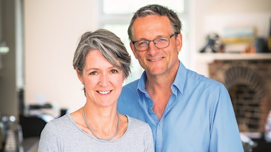 Dr Michael Mosley and his wife Dr Clare Bailey, co-authors of The Fast 800 Easy.