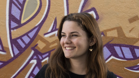 Sydney teenager Tilda, 15, uses Instagram, TikTok and Snapchat.