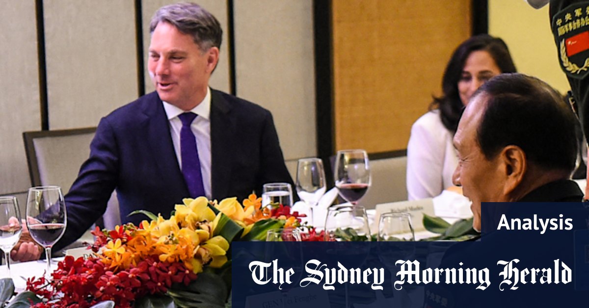 China-Australia relations: The dinner at Shangri La Dialogue summit that got the two sides talking again - Vimarsana News