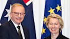 Prime Minister Anthony Albanese met European Commission President Ursula von der Leyen in Rome on May 18.
