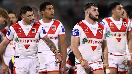 The Dragons rank only above the NRL’s new boys - the Dolphins - when it comes to social media clout.