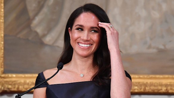 Meghan Markle at a reception at Government House in Wellington, New Zealand, last October.
