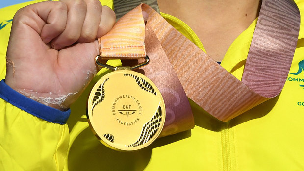 A gold medal at the 2018 Commonwealth Games in the Gold Coast.