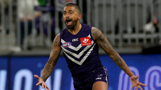 Fremantle's Brad Hill is keen to get to St Kilda.