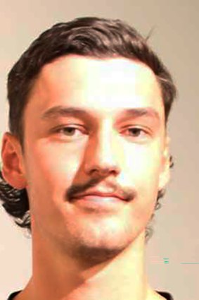 The mugshot of Connor Macdonald after his arrest in November.