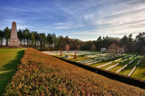 Polygon Wood cemetery. 