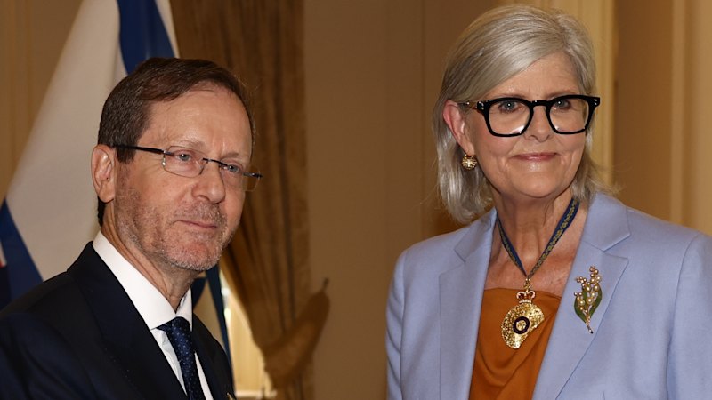 Australia condemns Israeli settlements as Herzog arrives in Canberra