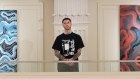 Shaun Daniel Allen at Louis Vuitton’s Brisbane boutique: LV gave him carte blanche to follow his instinct and passion. 