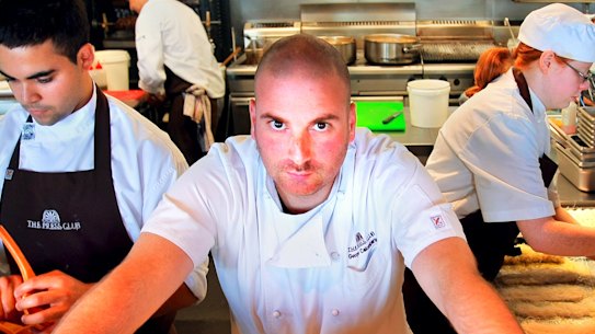 George Calombaris at The Press Club in 2009