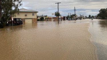 Inglewood was evacuated as the water rose. 