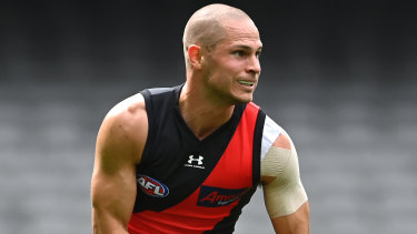 Bombers stalwart David Zaharakis. 