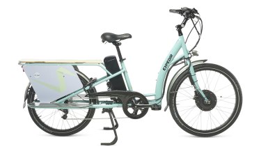 The eZee Expedir 9S Classic electric cargo bike.