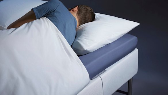 Withings' Sleep Analyzer slips under your mattress and monitors your sleep, sending the details to your phone when you get up.