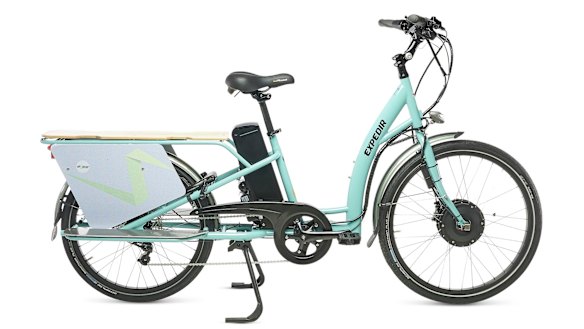 The eZee Expedir 9S Classic electric cargo bike.