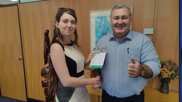 Bundaberg mayor and former Queensland LNP minister Jack Dempsey has formed an unlikely alliance with Greens candidate for Hinkler, Nicole Cornish, to abolish the Commonwealth’s controversial cashless debit card trial.