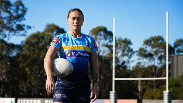 Niall Williams-Guthrie has signed with the Gold Coast Titans for the 2023 NRLW season.