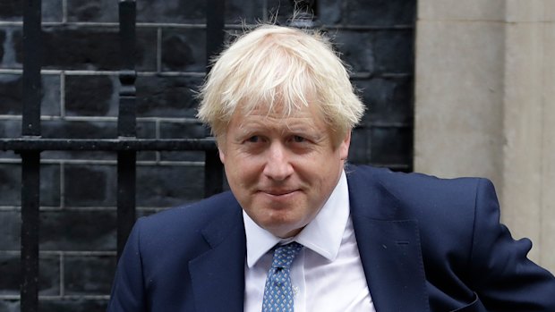 British Prime Minister Boris Johnson.