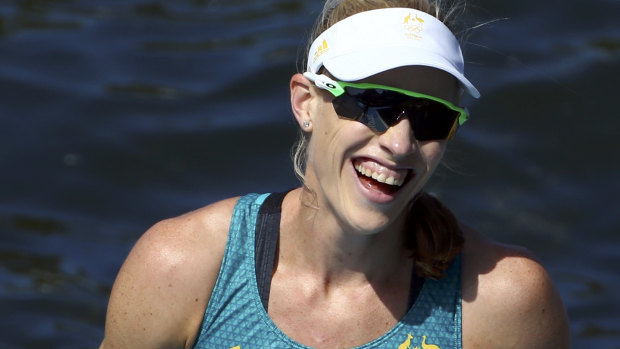 'This means so much': Rio Olympic rowing champion Kim Brennan hailed the cash boost. 