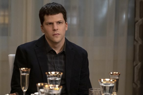 In Fleishman is in Trouble, Dr Toby Fleishman (Jesse Eisenberg) is intimidated by his wife’s uber-rich Upper East Side friends.
