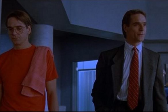 Jeremy Irons is almost too believable in this Cronenberg classic.