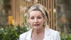 Sussan Ley outside North Sydney on Thursday.