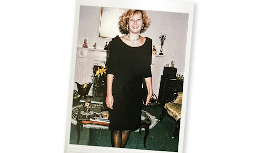 “How may I help you?” Felicity Lewis in 1988.