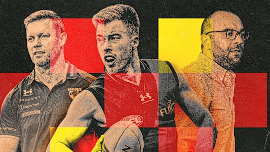 Trade that didn't happen: Sam Mitchell, Zach Merrett and Tom Petroro