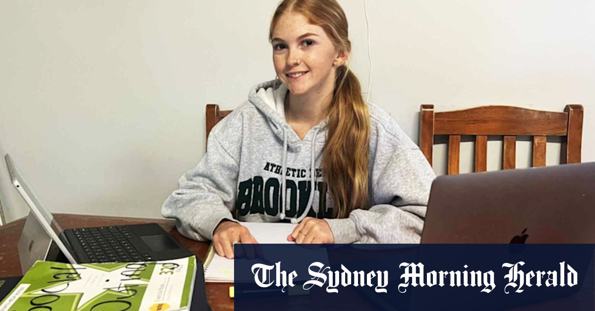 She’s the only HSC student at her school. This is how Cody did it