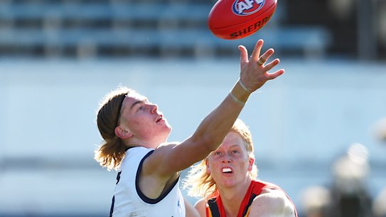 Harley Reid took another step towards being the AFL’s No.1 draft pick.