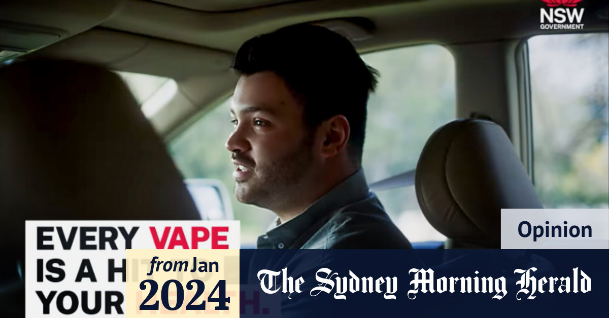 Vaping ad won’t make addicts quit