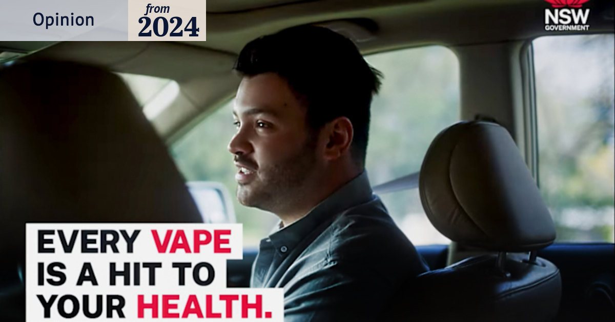 Vaping ad won’t make addicts quit