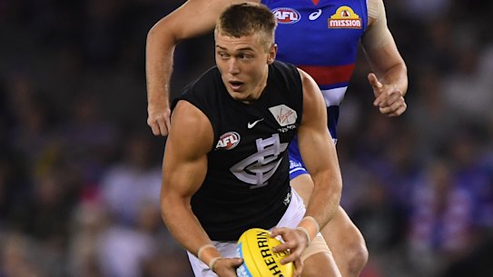 Patrick Cripps of the Blues 