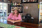 Kelsey Brown bought the Mingela Hotel in Queensland.
